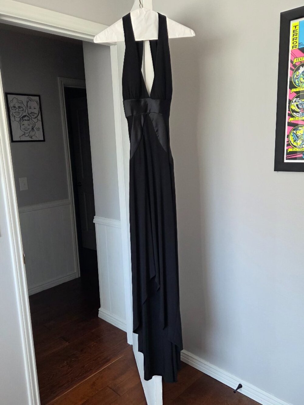 Black formal dress